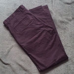 H&M Black Khaki Chinos Skinny Fit 33 X 32